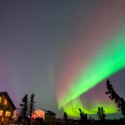 День 1. Прибытие в Fairbanks и охота за Северным сиянием