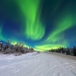 День 1. Прибытие в Fairbanks и охота за Северным сиянием