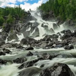 День 10. Водопад Учар (Большой Чульчинский водопад)