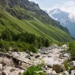 День 2. Трекинг к водопаду Терскол
