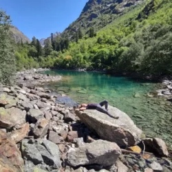 День 2. Ущелье Домбай-Ульген, Чучхурский водопад