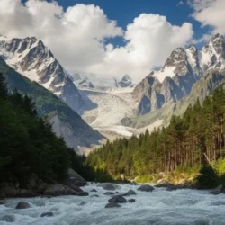 День 3. Алагирское ущелье, Цей и родина Коста Хетагурова