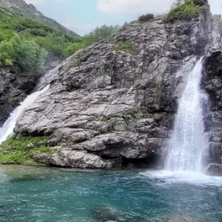 День 5. Водопад в ущелье реки Дамхурц.