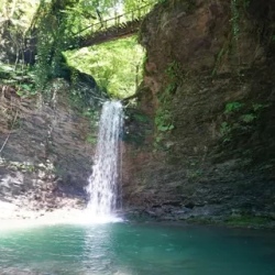 День 4. Ореховский водопад, экопарк Ажек, водопад Ажек.