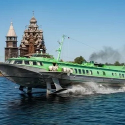 День 1. Петрозаводск, Кижи на метеоре через Онежское озеро