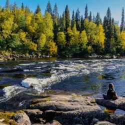 День 3. Треккинг к водопаду Киваккакоски, оз. Паанаярви