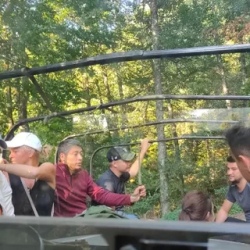 День 1. Заброска до Энгельмановых полян на внедорожниках