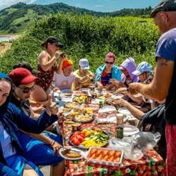 День 2. Вулкан Менделеева и мыс Столбчатый