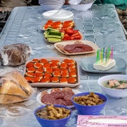 День 3. Белые скалы и вулкан Баранского
