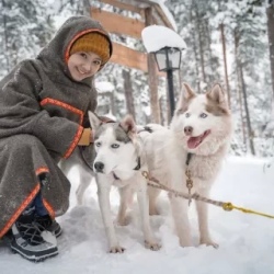День 3. Поездка к северным оленям, хаски и саамам