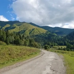 День 1. Голубое озеро - каньон - Рица - Ауадхара.