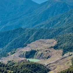 День 1. Автозаброска,водопады,выход с рюкзаками на альпику