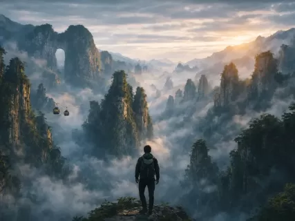 Удивительная природа Китая: Гуанчжоу и Чжанцзяцзе (горы Аватара)!