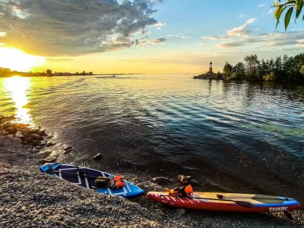 Ладожские шхеры: Сапы, скалы и северное сияние за уикенд
