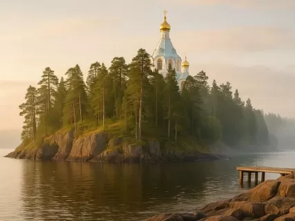 Северное Приладожье: водопады, мраморные каньоны и Ладожские шхеры