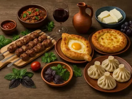 Вкусный тур по Грузии