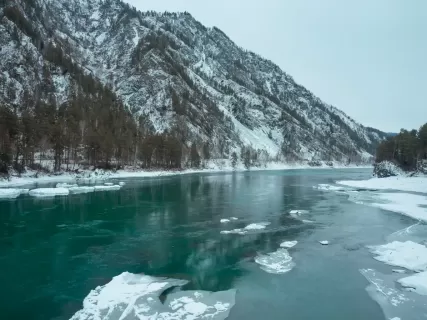 Зимняя Катунь