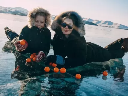 Знакомство с Байкалом(Зима)