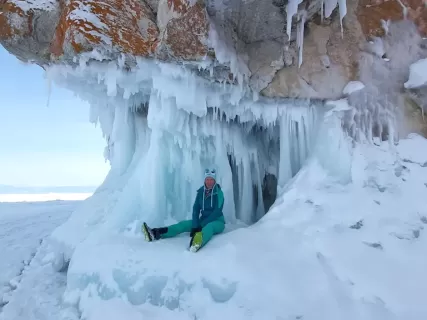 Ледовые сокровища Байкала
