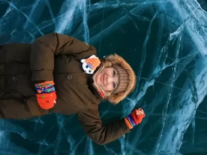 Новый год на Байкале. Зимняя сказка.