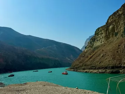 Сулакский каньон и Бархан Сары-Кум
