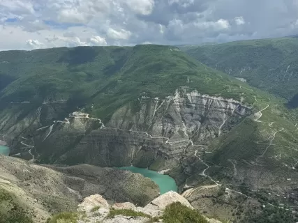 Сулакский каньон в Зубутли