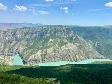 Сулакский каньон с дикими смотровыми