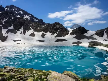 Горный лагерь в Архызе. Софийские озёра.