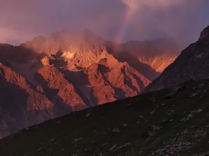 Поход с рюкзаками в Безенги