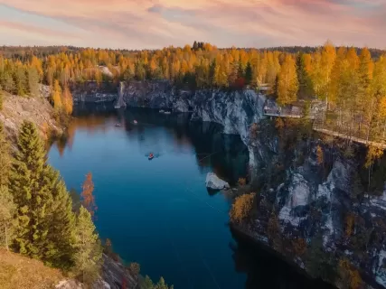 Карелия. Рускеальская сказка