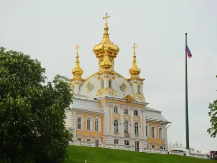 Экскурсия в Петергоф на метеоре. Нижний парк