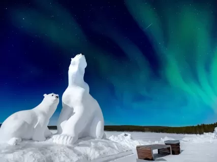 Охота за Северным сиянием из Мурманска