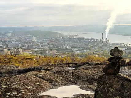 Прогулка по горной тундре над Мурманском