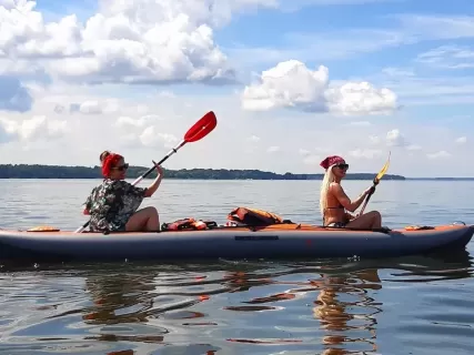 На волнах Московского моря. Байдарочный поход на выходные в Подмосковье