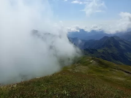 Келасурская тропа и восхождение на ледник Химса. Категорийный