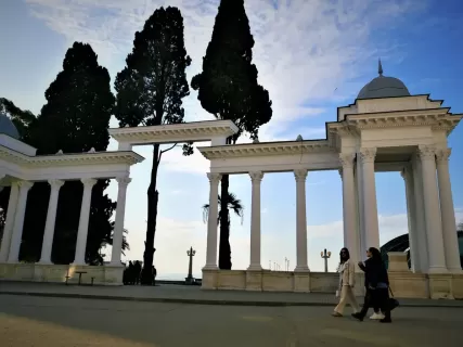 Впервые в Абхазию